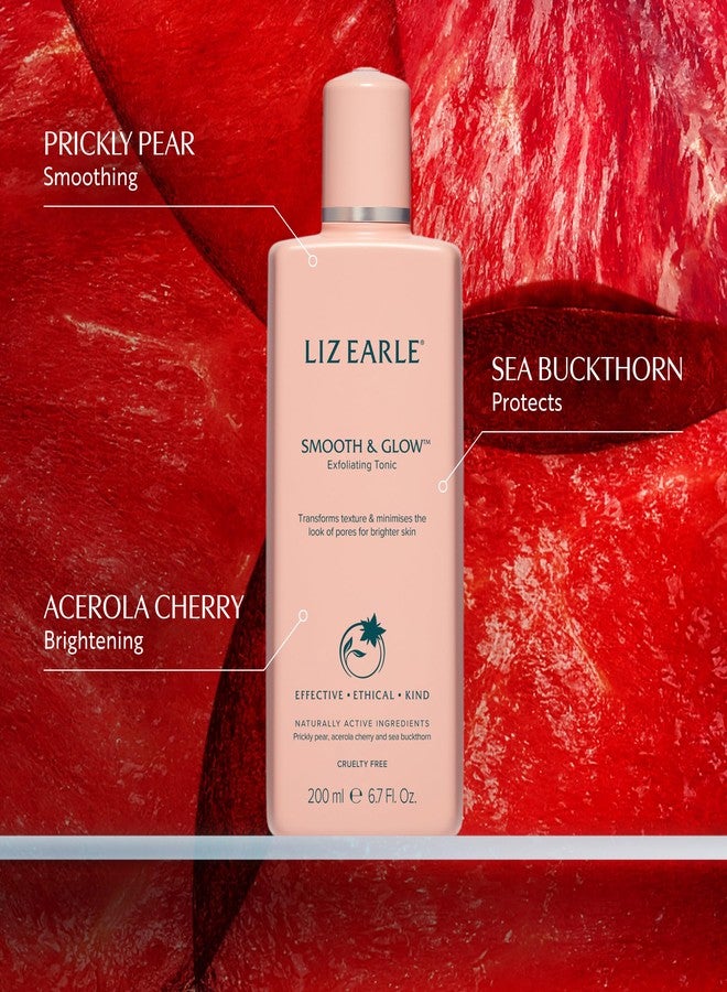 Liz Earle Smooth & Glow Tonic - Gentle Face Toner for Sensitive Skin, Dark Spot Corrector & Pore Minimizer - Enriched with Antioxidant-Rich Botanicals to Reveal Ultra-Smooth, Glowing Skin (200ml) - Image 2